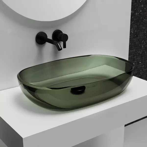 Раковина «Abber» Kristall 60/40 AT2805Vesuvian полиэфирная смола оливковая с донным клапаном
Раковина «Abber» Kristall 60/40 AT2805Vesuvian полиэфирная смола оливковая с донным клапаном