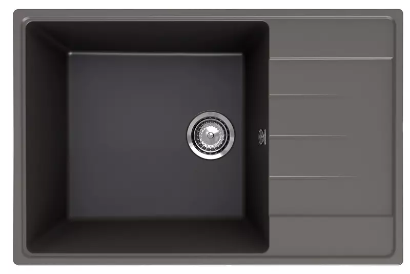 Мойка для кухни «Ulgran» Quartz Prima 760-09 76/50 искусственный камень асфальт универсальная
Мойка для кухни «Ulgran» Quartz Prima 760-09 76/50 искусственный камень асфальт универсальная