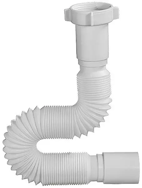 Гофра для раковины или мойки, для ванны «Orio» АС-10121 1 1/2"x40 
Гофра для раковины или мойки, для ванны «Orio» АС-10121 1 1/2"x40