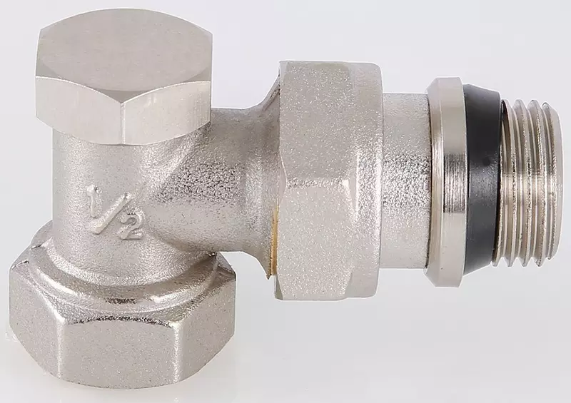 Клапан радиаторный «Valtec» VT.019.NR.04 1/2"-1/2" угловой(с доп. уплотнением) ВР-НР (американка) никель
Клапан радиаторный «Valtec» VT.019.NR.04 1/2"-1/2" угловой(с доп. уплотнением) ВР-НР (американка) никель