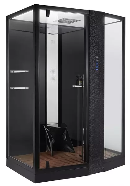 Душевая кабина «Orans» SR-89102RS 150/100 низкий поддон прозрачная/чёрная с баней с гидромассажем с электрикой правая
Душевая кабина «Orans» SR-89102RS 150/100 низкий поддон прозрачная/чёрная с баней с гидромассажем с электрикой правая