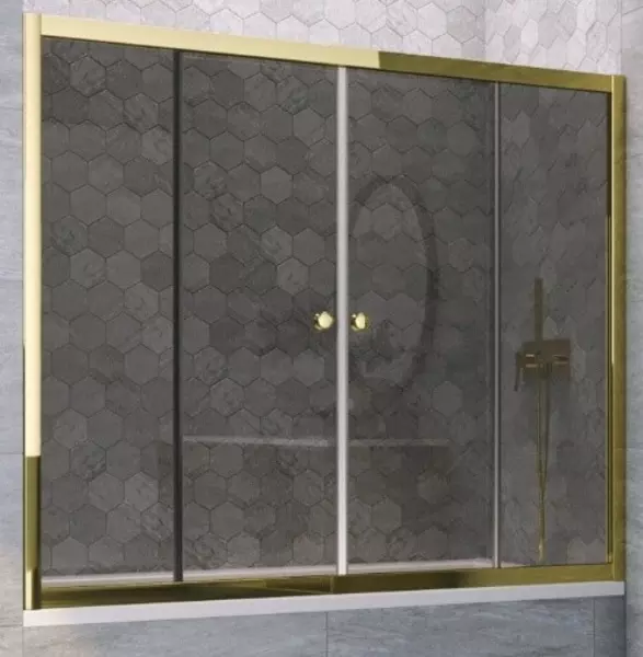 Шторка на ванну стеклянная «Vegas Glass» Z2V Tur Novo 185/140 графит/золото глянцевое
Шторка на ванну стеклянная «Vegas Glass» Z2V Tur Novo 185/140 графит/золото глянцевое