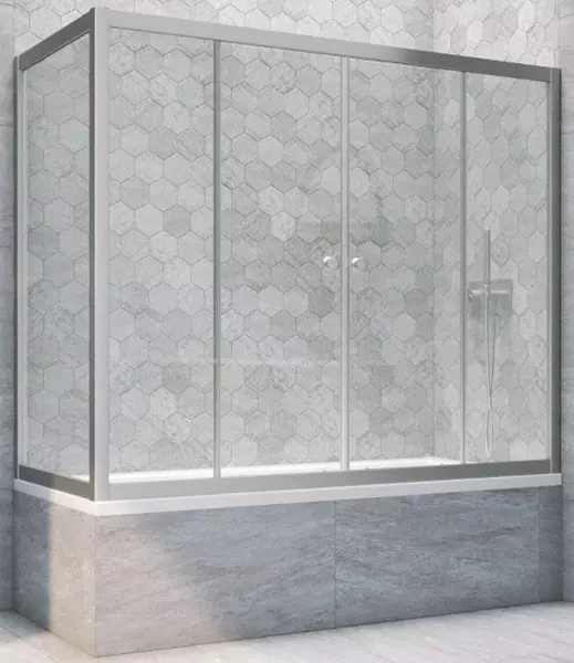 Шторка на ванну стеклянная «Vegas Glass» Z2V+ZVF Novo 155/80 Crystal vision/хром матовая универсальная
Шторка на ванну стеклянная «Vegas Glass» Z2V+ZVF Novo 155/80 Crystal vision/хром матовая универсальная
