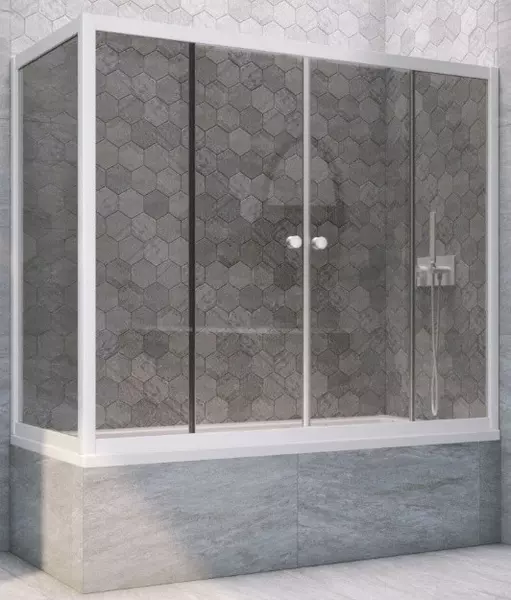 Шторка на ванну стеклянная «Vegas Glass» Z2V+ZVF Novo 165/70 графит/белая универсальная
Шторка на ванну стеклянная «Vegas Glass» Z2V+ZVF Novo 165/70 графит/белая универсальная