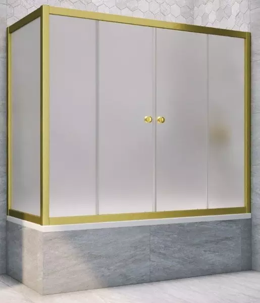 Шторка на ванну стеклянная «Vegas Glass» Z2V+ZVF Novo 165/75 сатин/золото матовое универсальная
Шторка на ванну стеклянная «Vegas Glass» Z2V+ZVF Novo 165/75 сатин/золото матовое универсальная