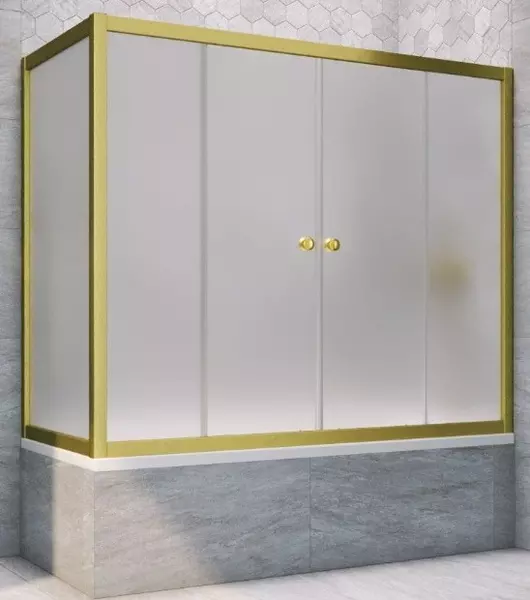 Шторка на ванну стеклянная «Vegas Glass» Z2V+ZVF Novo 175/80 сатин/золото матовое универсальная
Шторка на ванну стеклянная «Vegas Glass» Z2V+ZVF Novo 175/80 сатин/золото матовое универсальная