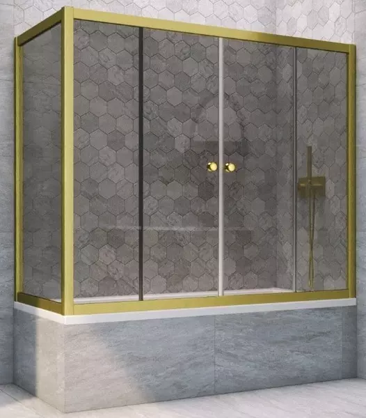Шторка на ванну стеклянная «Vegas Glass» Z2V+ZVF Novo 185/75 графит/золото матовое универсальная
Шторка на ванну стеклянная «Vegas Glass» Z2V+ZVF Novo 185/75 графит/золото матовое универсальная