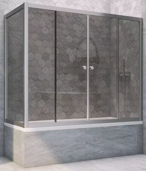 Шторка на ванну стеклянная «Vegas Glass» Z2V+ZVF Novo 190/75 графит/хром матовая универсальная
Шторка на ванну стеклянная «Vegas Glass» Z2V+ZVF Novo 190/75 графит/хром матовая универсальная