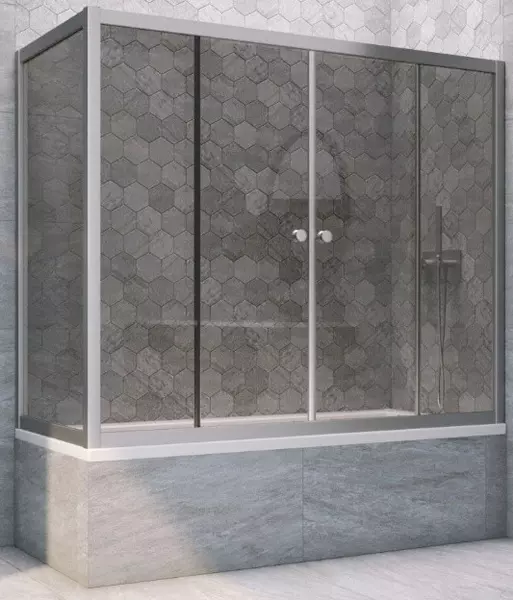 Шторка на ванну стеклянная «Vegas Glass» Z2V+ZVF Novo 190/85 графит/хром матовая универсальная
Шторка на ванну стеклянная «Vegas Glass» Z2V+ZVF Novo 190/85 графит/хром матовая универсальная