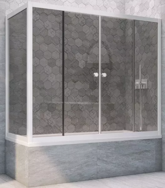Шторка на ванну стеклянная «Vegas Glass» Z2V+ZVF Novo 195/70 графит/белая универсальная
Шторка на ванну стеклянная «Vegas Glass» Z2V+ZVF Novo 195/70 графит/белая универсальная