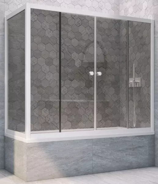 Шторка на ванну стеклянная «Vegas Glass» Z2V+ZVF Novo 195/80 графит/белая универсальная
Шторка на ванну стеклянная «Vegas Glass» Z2V+ZVF Novo 195/80 графит/белая универсальная