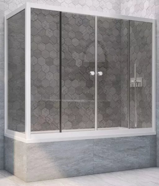 Шторка на ванну стеклянная «Vegas Glass» Z2V+ZVF Novo 200/75 графит/белая универсальная
Шторка на ванну стеклянная «Vegas Glass» Z2V+ZVF Novo 200/75 графит/белая универсальная