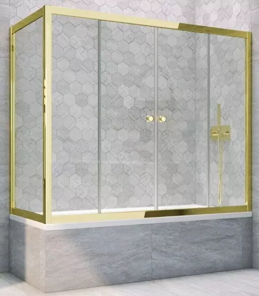 Шторка на ванну стеклянная «Vegas Glass» Z2V+ZVF Tur Novo 155/75 Crystal vision/золото универсальная
Шторка на ванну стеклянная «Vegas Glass» Z2V+ZVF Tur Novo 155/75 Crystal vision/золото универсальная