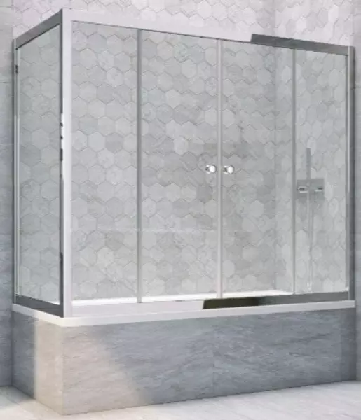 Шторка на ванну стеклянная «Vegas Glass» Z2V+ZVF Tur Novo 155/90 Crystal vision/хром глянцевая универсальная
Шторка на ванну стеклянная «Vegas Glass» Z2V+ZVF Tur Novo 155/90 Crystal vision/хром глянцевая универсальная