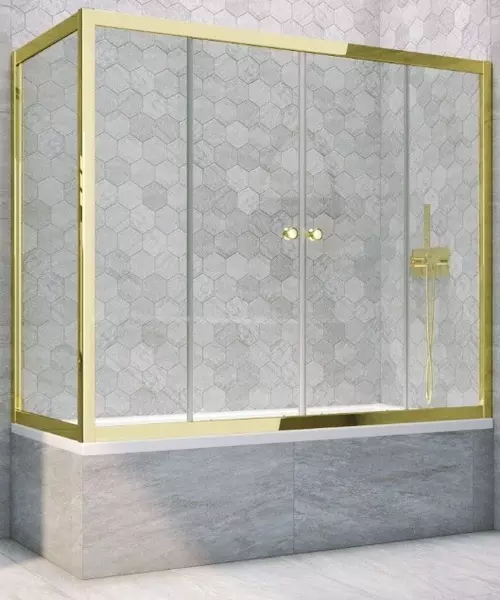 Шторка на ванну стеклянная «Vegas Glass» Z2V+ZVF Tur Novo 175/80 Crystal vision/золото универсальная
Шторка на ванну стеклянная «Vegas Glass» Z2V+ZVF Tur Novo 175/80 Crystal vision/золото универсальная