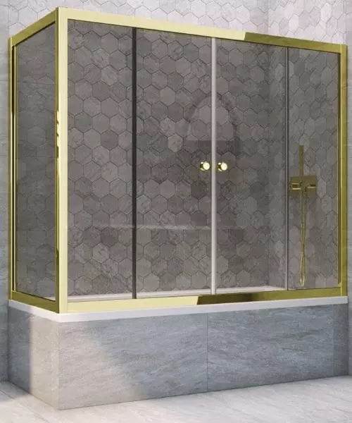 Шторка на ванну стеклянная «Vegas Glass» Z2V+ZVF Tur Novo 185/70 графит/золото универсальная
Шторка на ванну стеклянная «Vegas Glass» Z2V+ZVF Tur Novo 185/70 графит/золото универсальная
