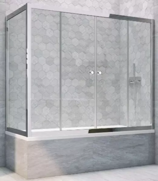 Шторка на ванну стеклянная «Vegas Glass» Z2V+ZVF Tur Novo 190/90 Crystal vision/хром глянцевая универсальная
Шторка на ванну стеклянная «Vegas Glass» Z2V+ZVF Tur Novo 190/90 Crystal vision/хром глянцевая универсальная