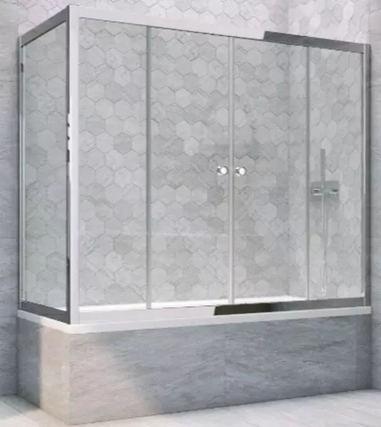 Шторка на ванну стеклянная «Vegas Glass» Z2V+ZVF Tur Novo 195/85 Crystal vision/хром глянцевая универсальная
Шторка на ванну стеклянная «Vegas Glass» Z2V+ZVF Tur Novo 195/85 Crystal vision/хром глянцевая универсальная