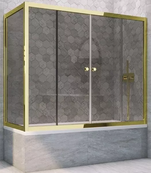 Шторка на ванну стеклянная «Vegas Glass» Z2V+ZVF Tur Novo 200/70 графит/золото универсальная
Шторка на ванну стеклянная «Vegas Glass» Z2V+ZVF Tur Novo 200/70 графит/золото универсальная