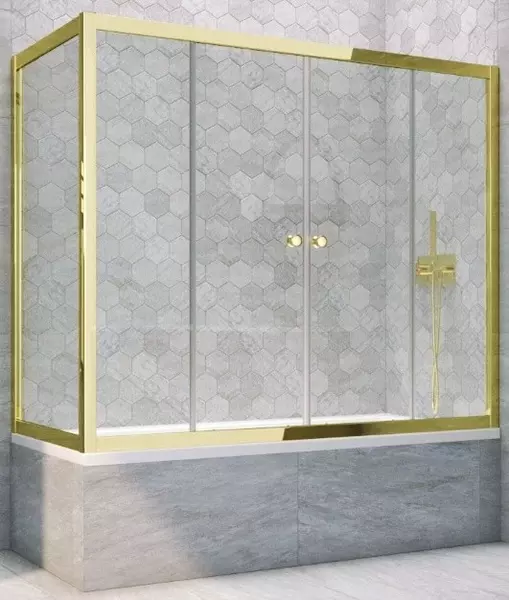 Шторка на ванну стеклянная «Vegas Glass» Z2V+ZVF Tur Novo 200/90 прозрачная/золото универсальная
Шторка на ванну стеклянная «Vegas Glass» Z2V+ZVF Tur Novo 200/90 прозрачная/золото универсальная