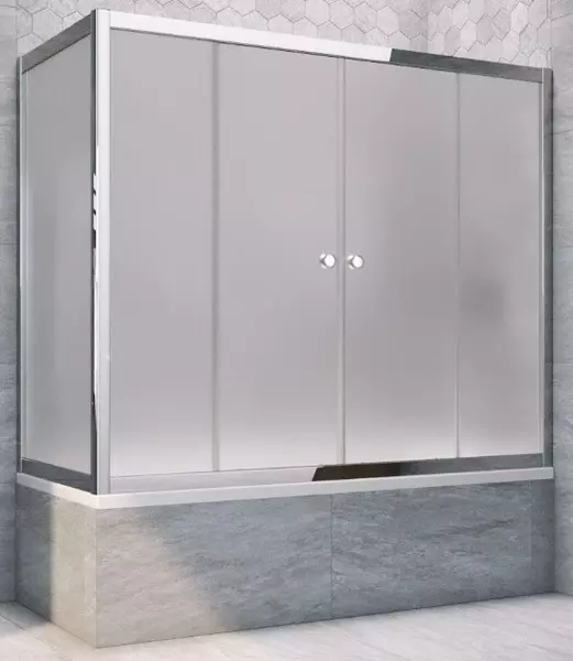 Шторка на ванну стеклянная «Vegas Glass» Z2V+ZVF Tur Novo 190/85 сатин/хром глянцевая универсальная
Шторка на ванну стеклянная «Vegas Glass» Z2V+ZVF Tur Novo 190/85 сатин/хром глянцевая универсальная