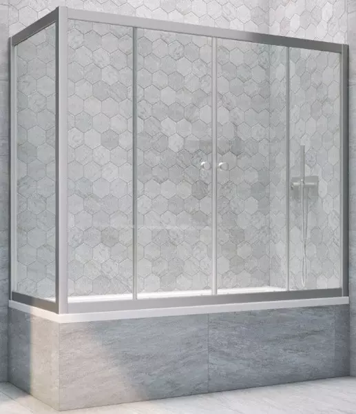 Шторка на ванну стеклянная «Vegas Glass» Z2V+ZVF Novo 175/85 прозрачная/хром матовая универсальная
Шторка на ванну стеклянная «Vegas Glass» Z2V+ZVF Novo 175/85 прозрачная/хром матовая универсальная