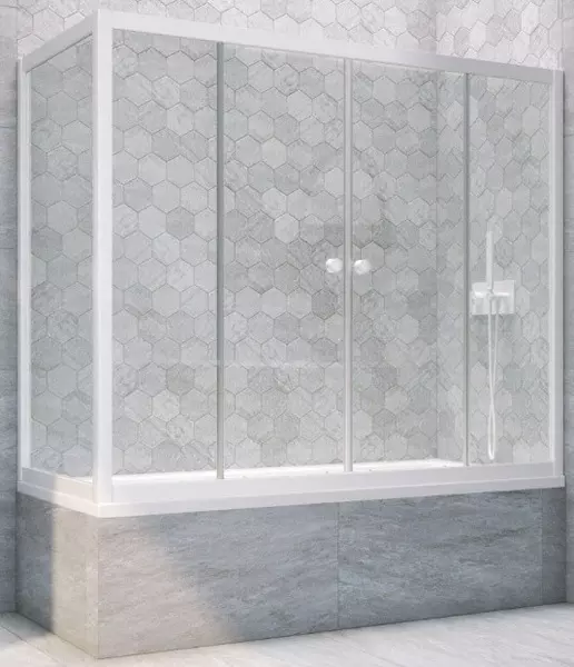Шторка на ванну стеклянная «Vegas Glass» Z2V+ZVF Novo 185/75 прозрачная/белая универсальная
Шторка на ванну стеклянная «Vegas Glass» Z2V+ZVF Novo 185/75 прозрачная/белая универсальная