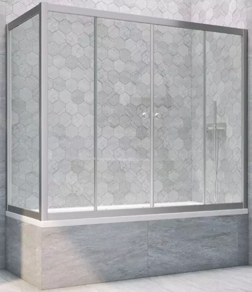 Шторка на ванну стеклянная «Vegas Glass» Z2V+ZVF Novo 190/75 прозрачная/хром матовая универсальная
Шторка на ванну стеклянная «Vegas Glass» Z2V+ZVF Novo 190/75 прозрачная/хром матовая универсальная