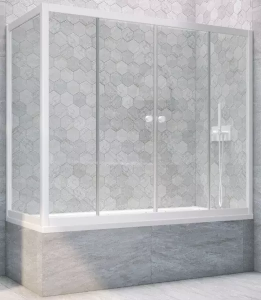 Шторка на ванну стеклянная «Vegas Glass» Z2V+ZVF Novo 195/70 прозрачная/белая универсальная
Шторка на ванну стеклянная «Vegas Glass» Z2V+ZVF Novo 195/70 прозрачная/белая универсальная
