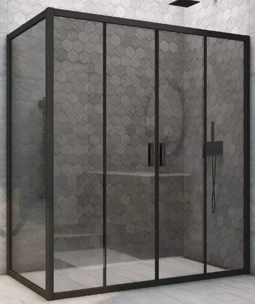 Душевой угол-ограждение «Vegas Glass» Z2P+ZPV Novo h2000 150/80 графит/чёрный матовый без поддона универсальный
Душевой угол-ограждение «Vegas Glass» Z2P+ZPV Novo h2000 150/80 графит/чёрный матовый без поддона универсальный