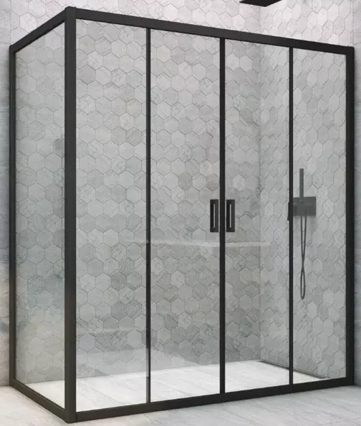 Душевой угол-ограждение «Vegas Glass» Z2P+ZPV Novo h2000 165/100 Crystal vision/чёрный матовый без поддона универсальный
Душевой угол-ограждение «Vegas Glass» Z2P+ZPV Novo h2000 165/100 Crystal vision/чёрный матовый без поддона универсальный