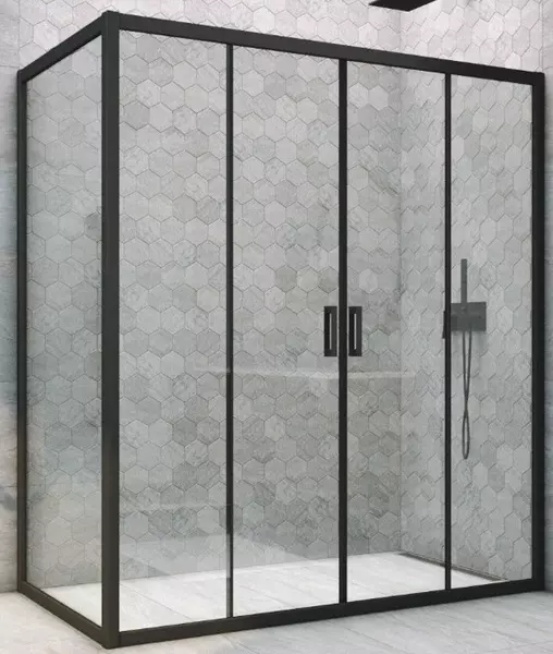 Душевой угол-ограждение «Vegas Glass» Z2P+ZPV Novo h2000 180/95 Crystal vision/чёрный матовый без поддона универсальный
Душевой угол-ограждение «Vegas Glass» Z2P+ZPV Novo h2000 180/95 Crystal vision/чёрный матовый без поддона универсальный