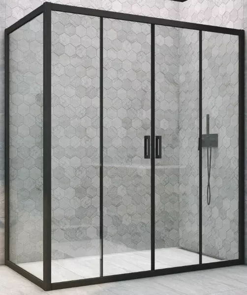 Душевой угол-ограждение «Vegas Glass» Z2P+ZPV Novo h2000 185/95 Crystal vision/чёрный матовый без поддона универсальный
Душевой угол-ограждение «Vegas Glass» Z2P+ZPV Novo h2000 185/95 Crystal vision/чёрный матовый без поддона универсальный