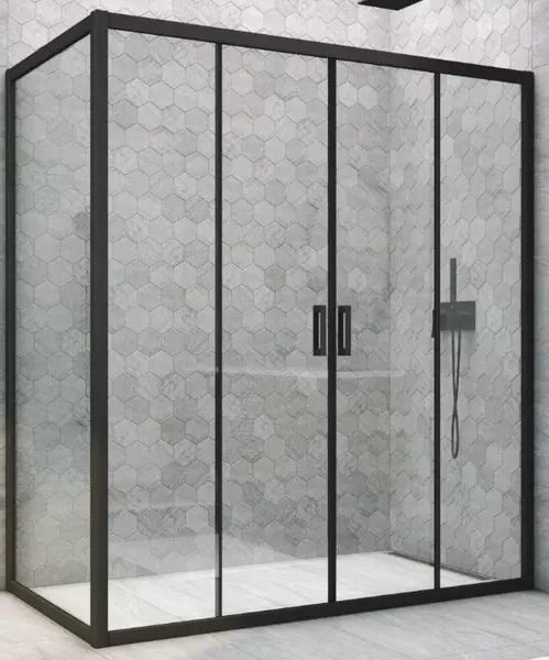 Душевой угол-ограждение «Vegas Glass» Z2P+ZPV Novo h2000 200/85 Crystal vision/чёрный матовый без поддона универсальный
Душевой угол-ограждение «Vegas Glass» Z2P+ZPV Novo h2000 200/85 Crystal vision/чёрный матовый без поддона универсальный