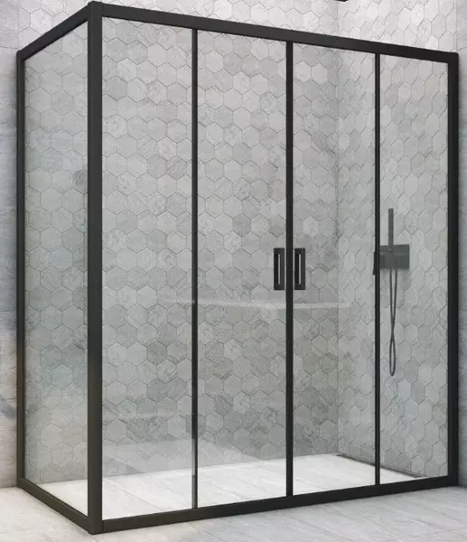 Душевой угол-ограждение «Vegas Glass» Z2P+ZPV Novo h2000 205/85 Crystal vision/чёрный матовый без поддона универсальный
Душевой угол-ограждение «Vegas Glass» Z2P+ZPV Novo h2000 205/85 Crystal vision/чёрный матовый без поддона универсальный