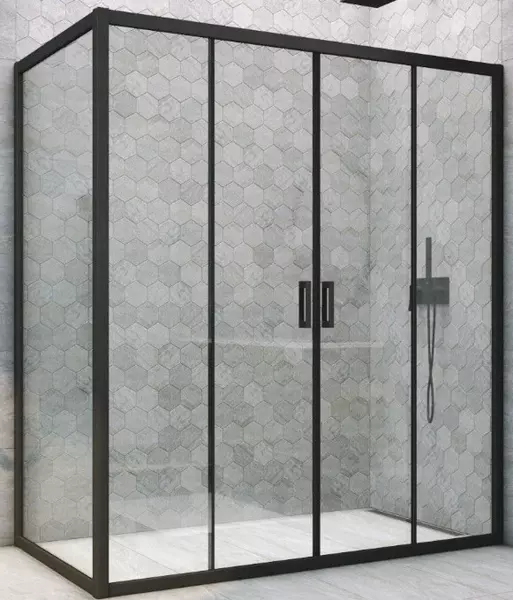 Душевой угол-ограждение «Vegas Glass» Z2P+ZPV Novo h2000 215/90 Crystal vision/чёрный матовый без поддона универсальный
Душевой угол-ограждение «Vegas Glass» Z2P+ZPV Novo h2000 215/90 Crystal vision/чёрный матовый без поддона универсальный
