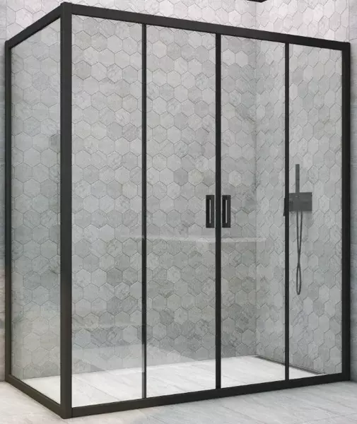 Душевой угол-ограждение «Vegas Glass» Z2P+ZPV Novo h2000 220/90 Crystal vision/чёрный матовый без поддона универсальный
Душевой угол-ограждение «Vegas Glass» Z2P+ZPV Novo h2000 220/90 Crystal vision/чёрный матовый без поддона универсальный