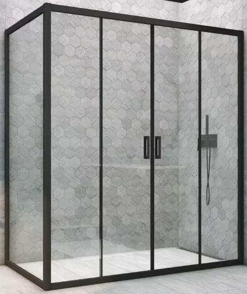 Душевой угол-ограждение «Vegas Glass» Z2P+ZPV Novo h2000 150/90 прозрачный/чёрный матовый без поддона универсальный
Душевой угол-ограждение «Vegas Glass» Z2P+ZPV Novo h2000 150/90 прозрачный/чёрный матовый без поддона универсальный