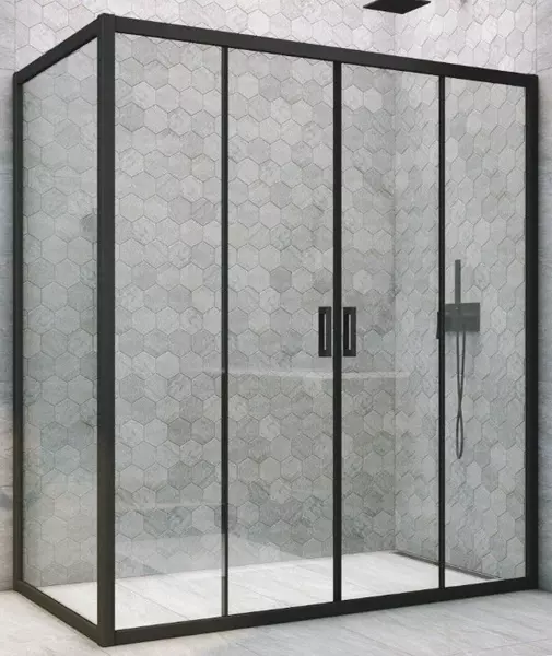 Душевой угол-ограждение «Vegas Glass» Z2P+ZPV Novo h2000 150/95 прозрачный/чёрный матовый без поддона универсальный
Душевой угол-ограждение «Vegas Glass» Z2P+ZPV Novo h2000 150/95 прозрачный/чёрный матовый без поддона универсальный