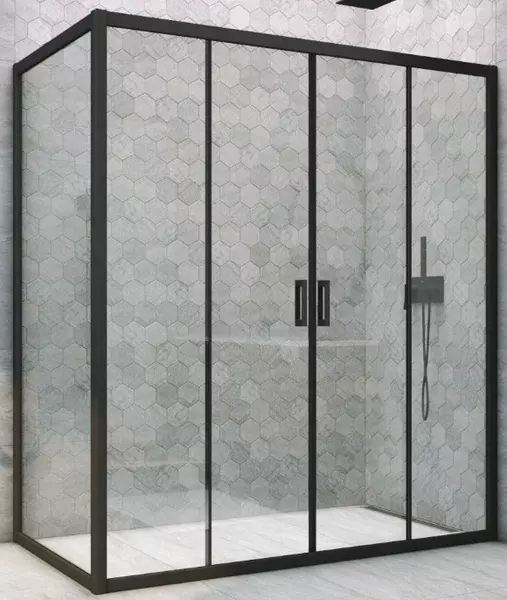 Душевой угол-ограждение «Vegas Glass» Z2P+ZPV Novo h2000 170/90 прозрачный/чёрный матовый без поддона универсальный
Душевой угол-ограждение «Vegas Glass» Z2P+ZPV Novo h2000 170/90 прозрачный/чёрный матовый без поддона универсальный