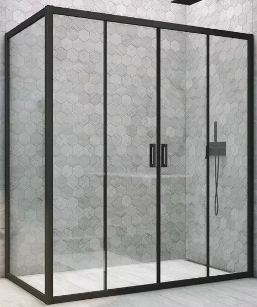 Душевой угол-ограждение «Vegas Glass» Z2P+ZPV Novo h2000 185/95 прозрачный/чёрный матовый без поддона универсальный
Душевой угол-ограждение «Vegas Glass» Z2P+ZPV Novo h2000 185/95 прозрачный/чёрный матовый без поддона универсальный