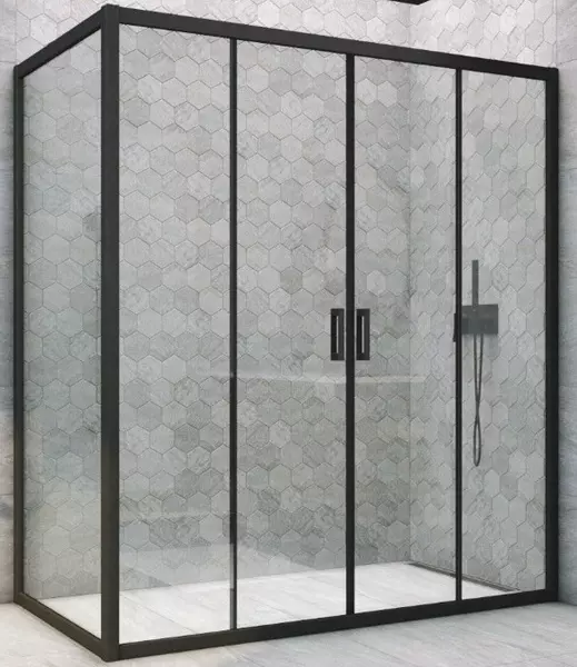 Душевой угол-ограждение «Vegas Glass» Z2P+ZPV Novo h2000 195/90 прозрачный/чёрный матовый без поддона универсальный
Душевой угол-ограждение «Vegas Glass» Z2P+ZPV Novo h2000 195/90 прозрачный/чёрный матовый без поддона универсальный