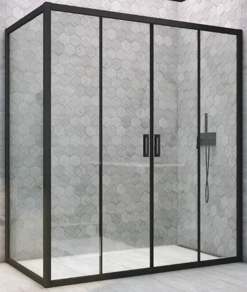 Душевой угол-ограждение «Vegas Glass» Z2P+ZPV Novo h2000 220/90 прозрачный/чёрный матовый без поддона универсальный
Душевой угол-ограждение «Vegas Glass» Z2P+ZPV Novo h2000 220/90 прозрачный/чёрный матовый без поддона универсальный