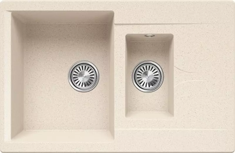 Мойка для кухни «Polygran» Brig-770 77/50 854901 искусственный камень №327 Кремовый
Мойка для кухни «Polygran» Brig-770 77/50 854901 искусственный камень №327 Кремовый