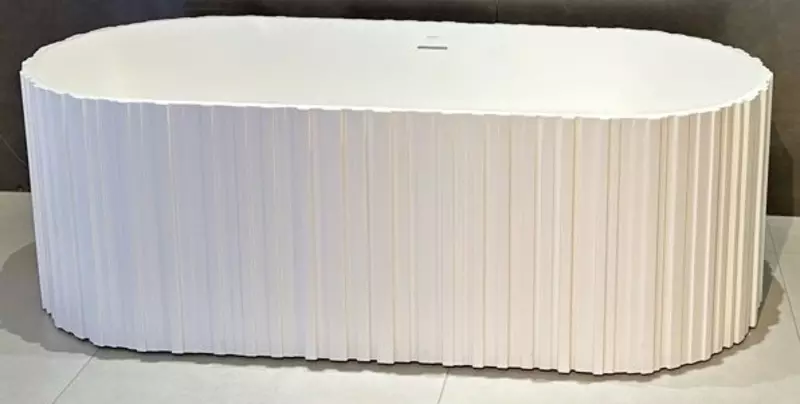 Ванна из искусственного камня «Abber» Stein AS9653 170/75 с ножками с сифоном белая матовая
Ванна из искусственного камня «Abber» Stein AS9653 170/75 с ножками с сифоном белая матовая