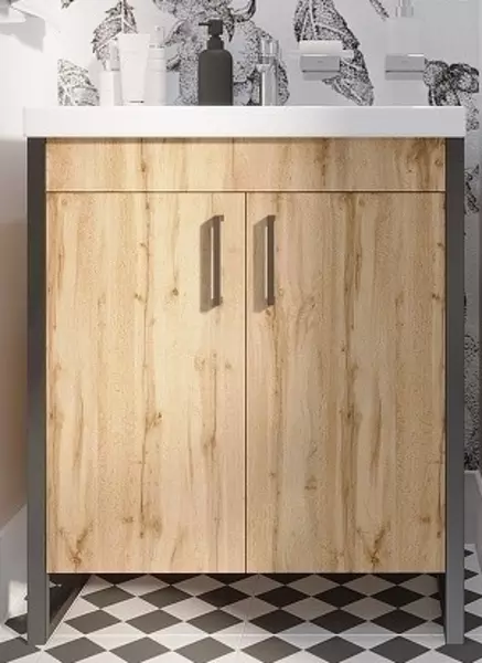 Тумба с раковиной «Marka One» Grunge Loft 70Н (Comfort 70/45 Ц0000008359) дуб вотан
Тумба с раковиной «Marka One» Grunge Loft 70Н (Comfort 70/45 Ц0000008359) дуб вотан