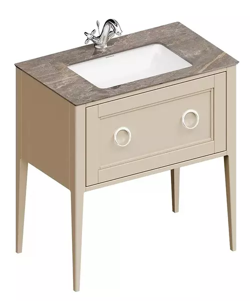 Тумба с раковиной «Kerama Marazzi» Plaza Classic Neo 80 (Plaza 55/38) капучино матовая
Тумба с раковиной «Kerama Marazzi» Plaza Classic Neo 80 (Plaza 55/38) капучино матовая