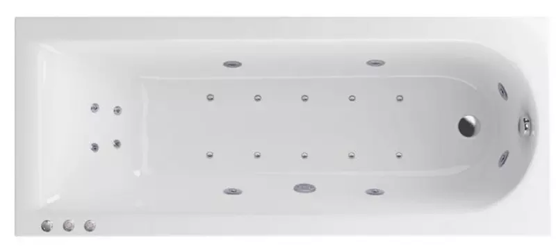 Гидромассажная ванна акриловая «Excellent» Aurum Slim 150/70 Lux с каркасом с сифоном белая/хром
Гидромассажная ванна акриловая «Excellent» Aurum Slim 150/70 Lux с каркасом с сифоном белая/хром