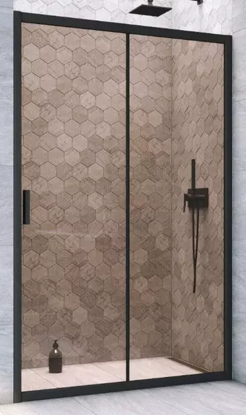 Душевая дверь «Vegas Glass» ZP Novo h2000 135/200 бронза/чёрная матовая универсальная
Душевая дверь «Vegas Glass» ZP Novo h2000 135/200 бронза/чёрная матовая универсальная