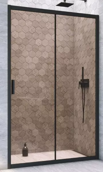 Душевая дверь «Vegas Glass» ZP Novo h2000 150/200 бронза/чёрная матовая универсальная
Душевая дверь «Vegas Glass» ZP Novo h2000 150/200 бронза/чёрная матовая универсальная